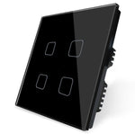 Load image into Gallery viewer, 4 gang black