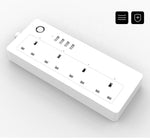 Load image into Gallery viewer, 4 USB power strip