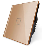 Load image into Gallery viewer, 1 gang gold smart switch

