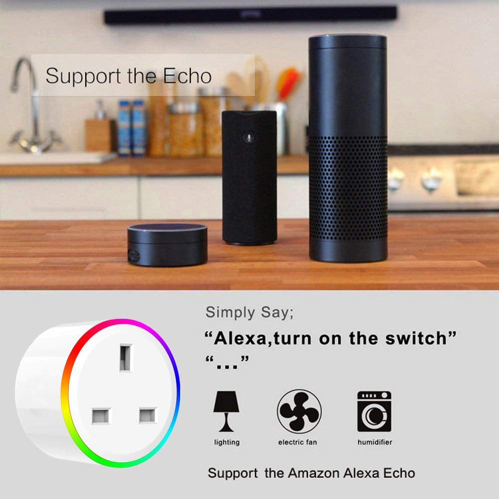 Voice control enabled smart plug