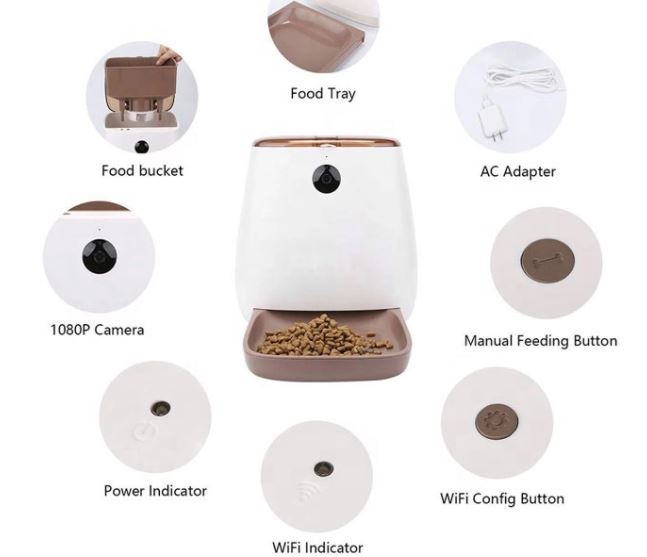 8 in 1 pet feeder