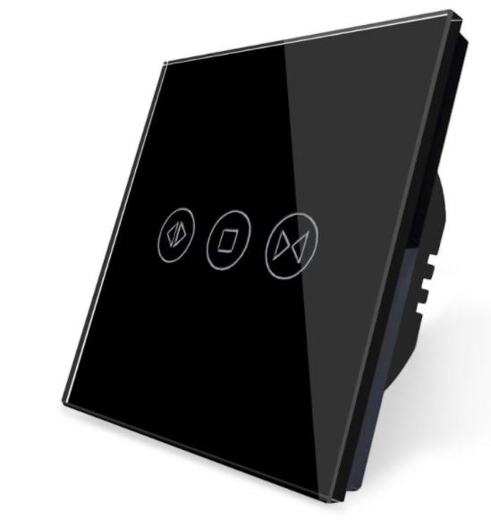 curtain control black  smart switch 