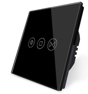 curtain control black  smart switch 