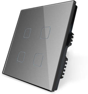 4 gang grey  smart switch 