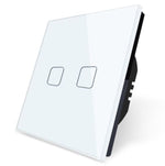 Load image into Gallery viewer, 2 gang white  smart switch 
