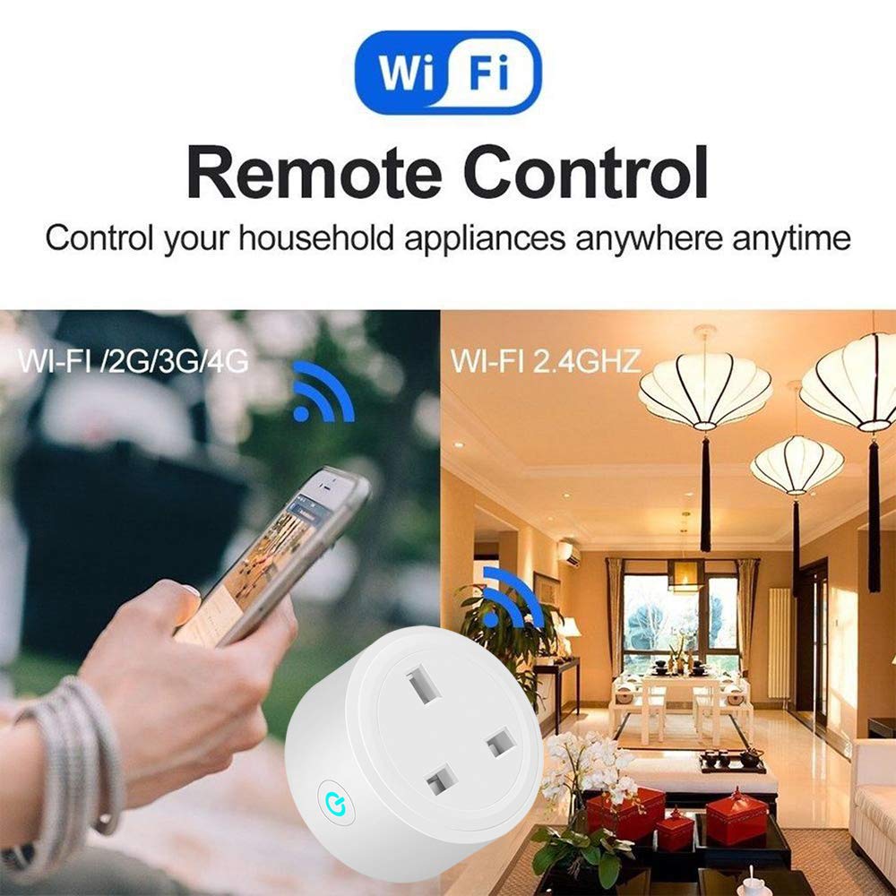 Remote controlled smart plug