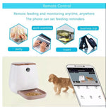 Load image into Gallery viewer, Remote feeding and monitoring through automatic pet feeder

