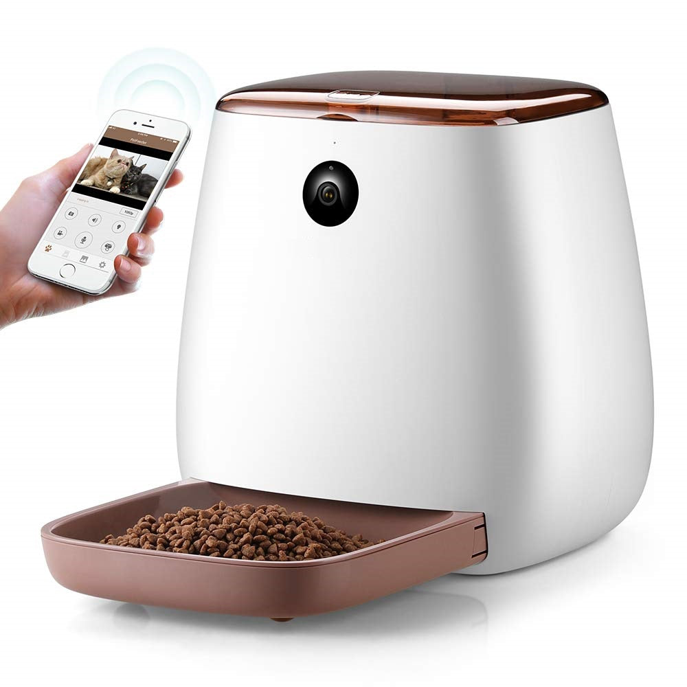 app controlled pet feeder