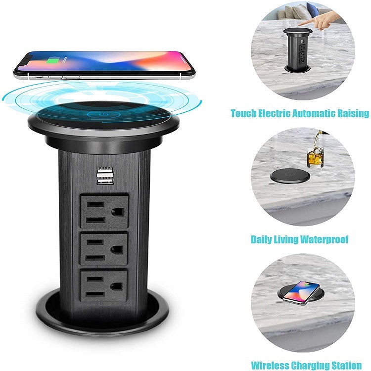 wireless charging electrical socket