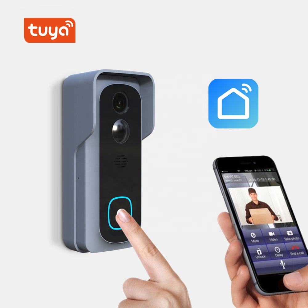 Two way audio door bell with chime - home automation - smart life 
